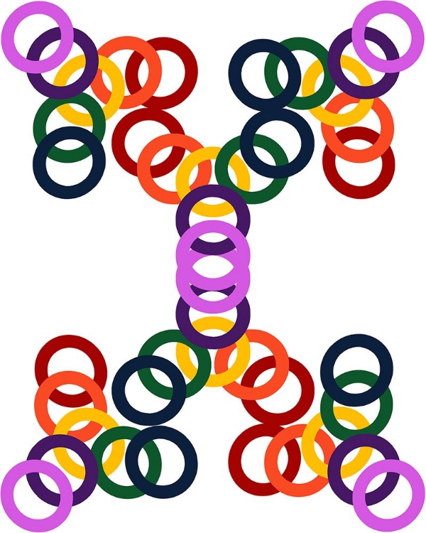 Picture of RAINBOW CIRCLES-17
