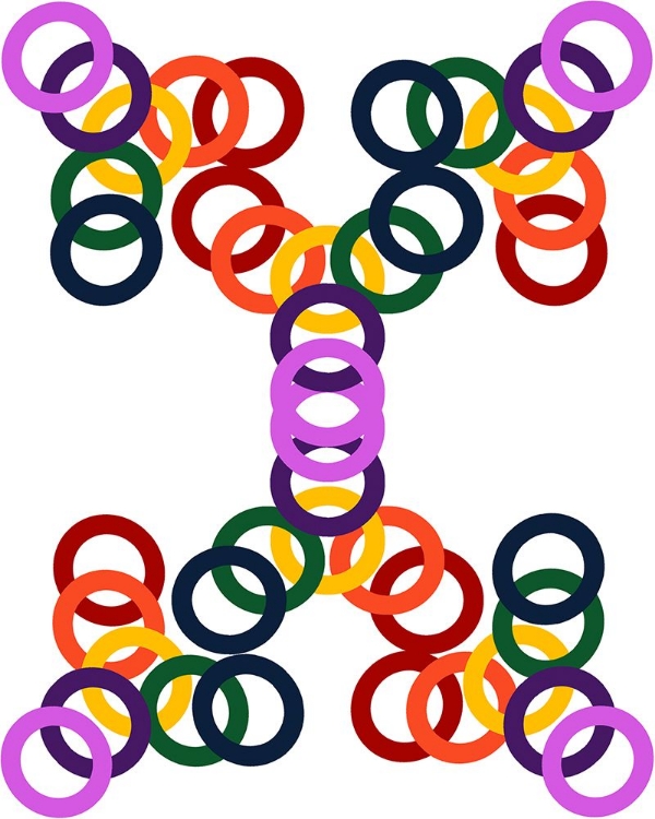 Picture of RAINBOW CIRCLES-17