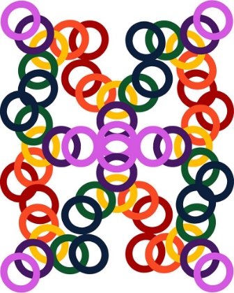 Picture of RAINBOW CIRCLES-18