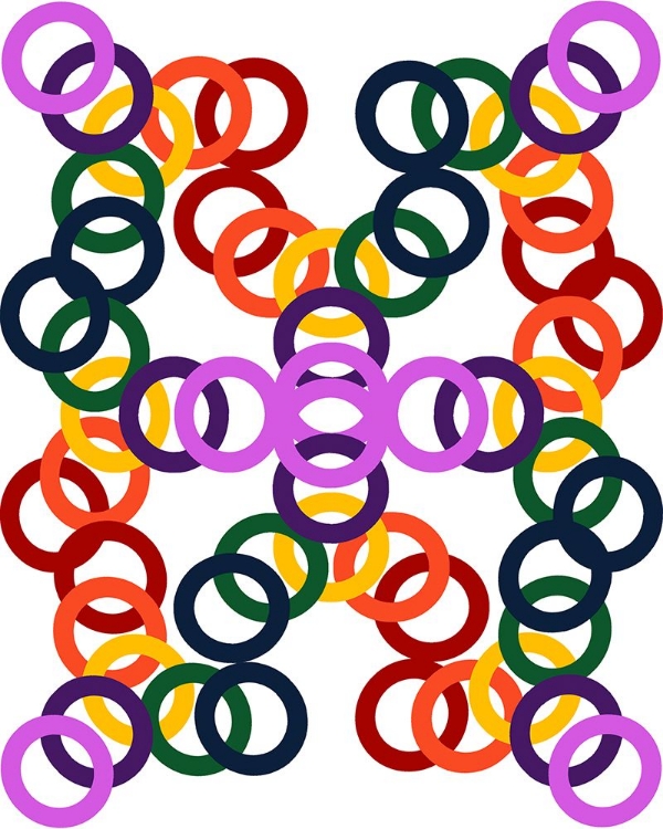 Picture of RAINBOW CIRCLES-18