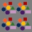 Picture of RAINBOW GEOMETRY5