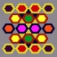 Picture of RAINBOW HEXAGON-2