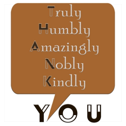 Picture of THANK YOU WORD ART-2