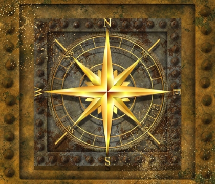 Picture of STEAMPUNK COMPASS