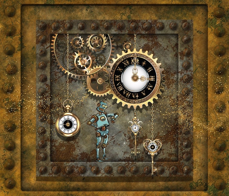 Picture of STEAMPUNK ROBOT CLOCKWORKS