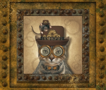 Picture of STEAMPUNK CAT AND MOUSE