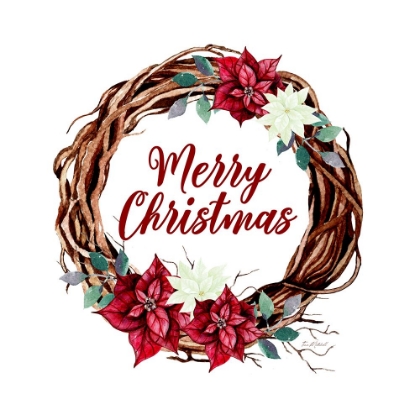 Picture of MERRY CHRISTMAS VINE WREATH