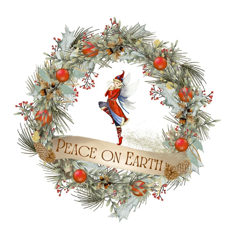 Picture of PEACE ON EARTH WREATH