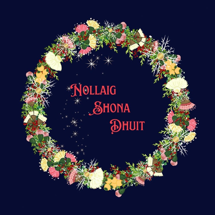 Picture of GAELIC MERRY CHRISTMAS NOLLAIG SHONA DHUIT