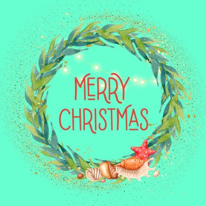 Picture of MERRY CHRISTMAS SEAWEED WREATH