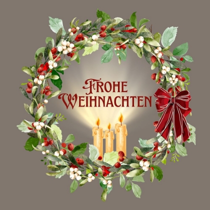 Picture of MERRY CHRISTMAS GERMAN FROHE WEIHNACHTEN