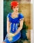 Picture of WOMAN IN BLUE
