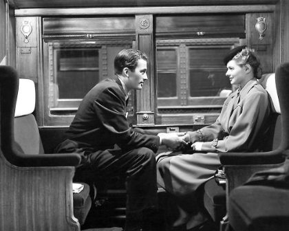 Picture of GREGORY PECK, INGRID BERGMAN, SPELLBOUND, 1945