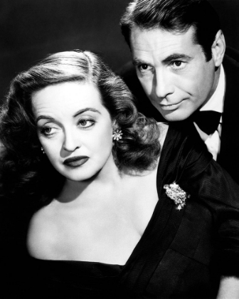 Picture of BETTE DAVIS AND GARY MERRILL IN ALL ABOUT EVE, 1950