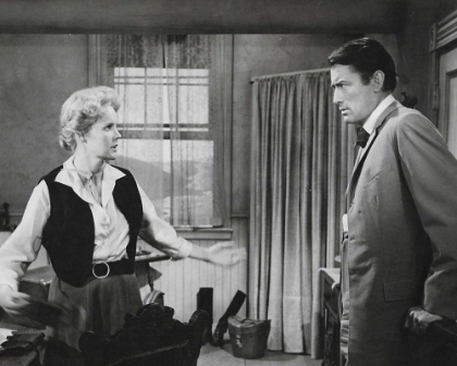 Picture of CARROLL BAKER, GREGORY PECK, THE BIG COUNTRY, 1958