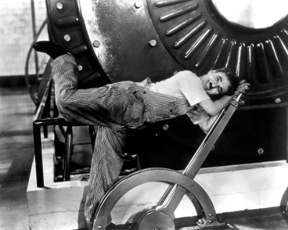 Picture of CHARLIE CHAPLIN, MODERN TIMES