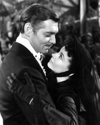 Picture of CLARK GABLE, VIVIEN LEIGH, GONE WITH THE WIND