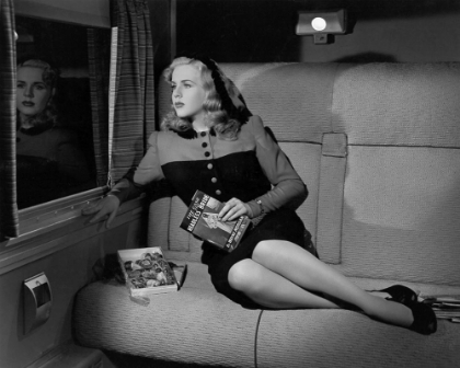 Picture of DEANNA DURBIN, LADY ON A TRAIN, 1945