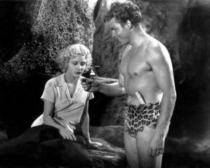 Picture of JACQUELINE WELLS, BUSTER CRABBE, TARZAN THE FEARLESS, 1933
