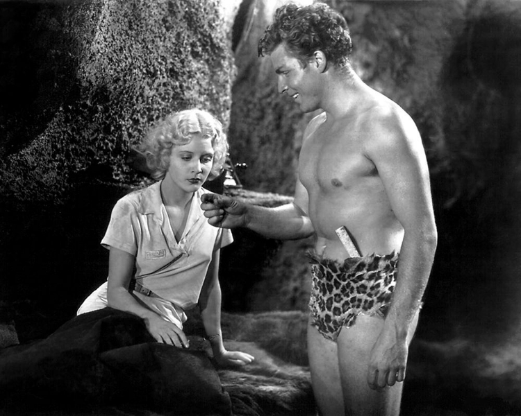 Picture of JACQUELINE WELLS, BUSTER CRABBE, TARZAN THE FEARLESS, 1933