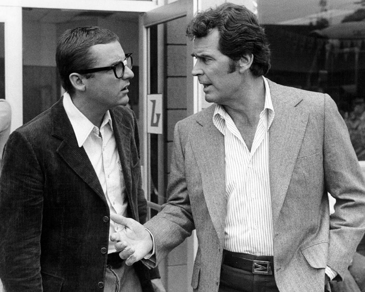 Picture of JAMES GARNER, JAMES WHITMORE JR, ROCKFORD FILES, 1977