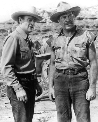 Picture of JOHN WAYNE, GRANT WITHERS, OLD OKLAHOMA, 1943