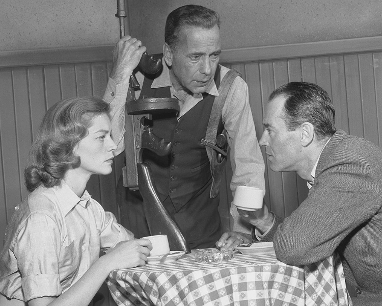 Picture of LAUREN BACALL, HUMPHREY BOGART, HENRY FONDA, PETRIFIED FOREST, 1955