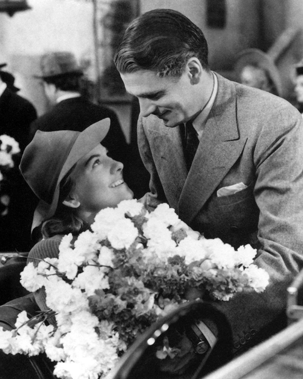 Picture of JOAN FONTAINE, LAURENCE OLIVIER, REBECCA, 1940