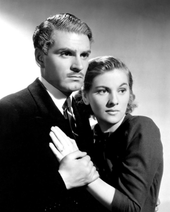 Picture of LAURENCE OLIVIER, JOAN FONTAINE, REBECCA, 1940
