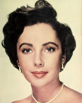 Picture of ELIZABETH TAYLOR 1950