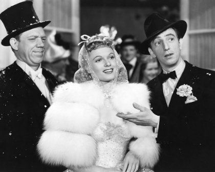 Picture of PAUL HARTMAN, ANNA NEAGLE, RAY BOLGER, MARDI GRAS, 1941