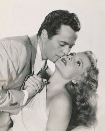 Picture of RITA HAYWORTH, LARRY PARKS, DOWN TO EARTH, 1947