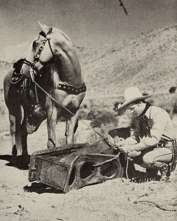 Picture of ROY ROGERS WITH TRIGGER, 1943