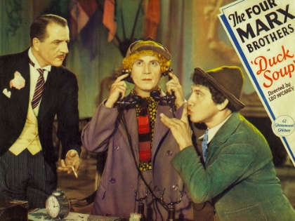 Picture of DUCK SOUP LOBBY CARD