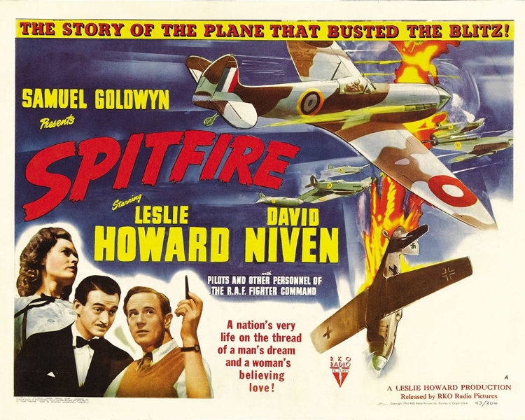 Picture of SPITIFIRE LOBBY CARD-1943