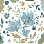 Picture of FANTASY FOLK FLOWERS I
