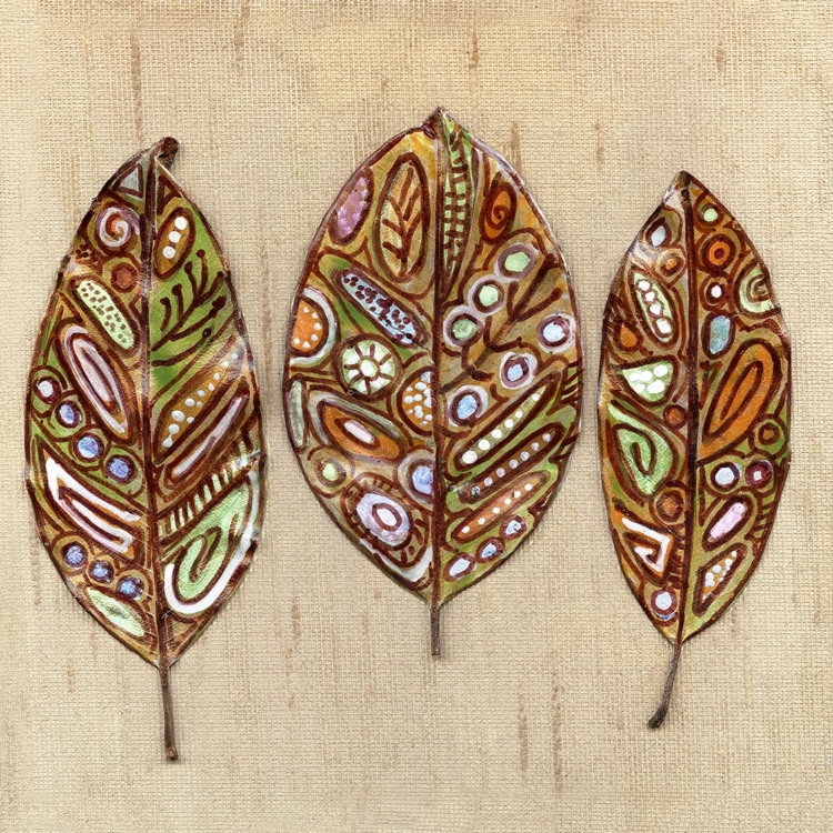 Picture of BOHEMIAN LEAF TRIO I