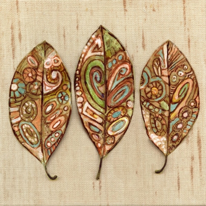 Picture of BOHEMIAN LEAF TRIO II