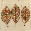 Picture of BOHEMIAN LEAF TRIO II