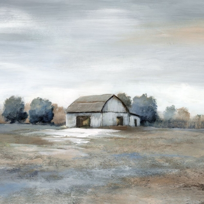 Picture of PASTURE AND WHITE BARN