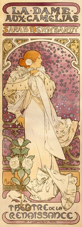 Picture of THE LADY OF THE CAMELLIAS - SARAH BERNHARDT, 1896