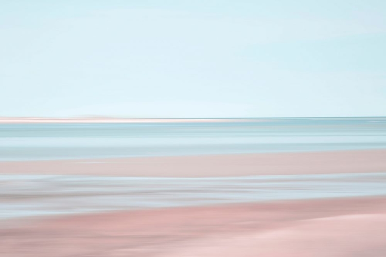 Picture of PASTEL ABSTRACT BEACH 3