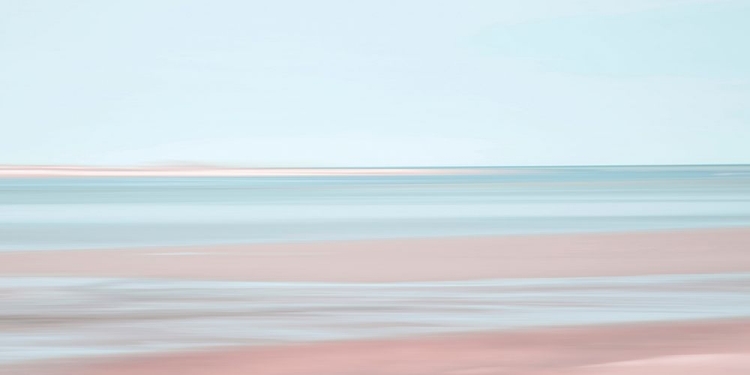 Picture of PASTEL ABSTRACT BEACH 4