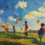 Picture of COLORFUL KITES II