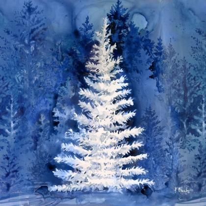 Picture of FROSTED FOREST I