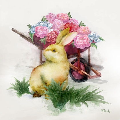 Picture of FLORAL RABBIT II