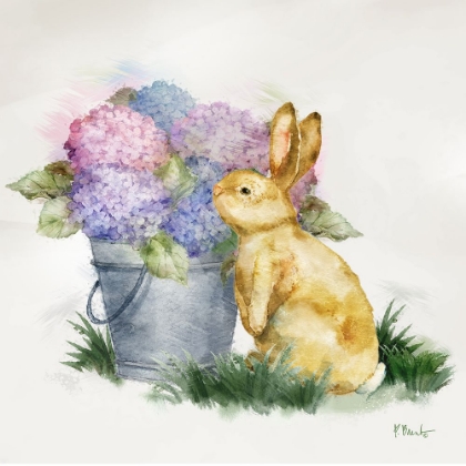 Picture of FLORAL RABBIT IV