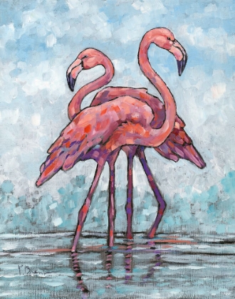 Picture of IMPRESSIONS OF FLAMINGOS III