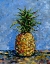 Picture of IMPRESSIONS OF PINEAPPLES I