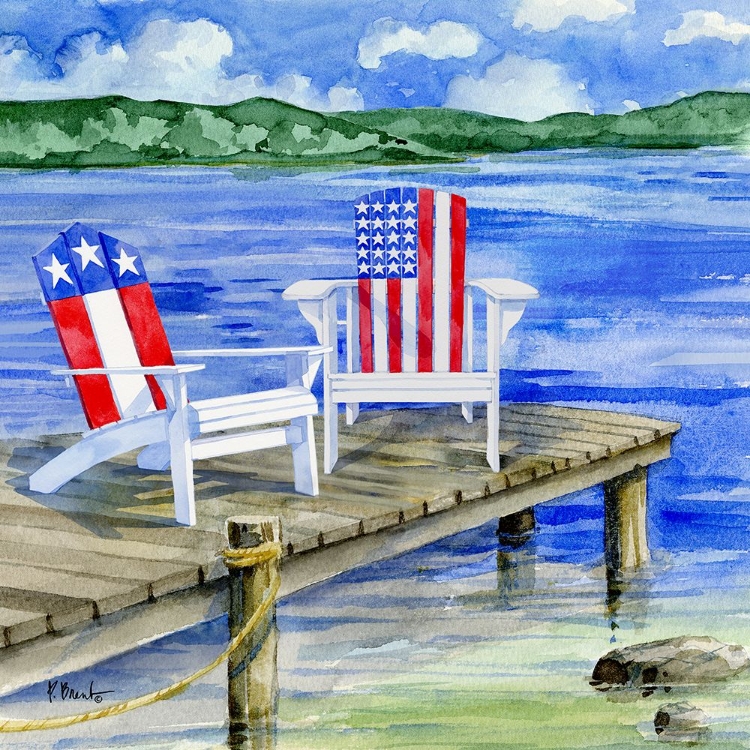 Picture of PATRIOTIC DOCK III